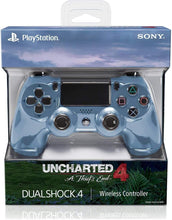 Load image into Gallery viewer, Sony DUALSHOCK 4 Limited Edition Uncharted 4 Wireless Controller for PlayStation 4 - Gray Blue
