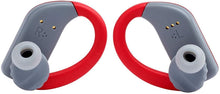 Load image into Gallery viewer, JBL Endurance Peak Waterproof Sport in-Ear Headphones with Built-in Remote and Microphone (Red) (Renewed)
