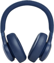 Load image into Gallery viewer, JBL Live 660NC - Wireless Over-Ear Noise Cancelling Headphones with Long Lasting Battery and Voice Assistant - Blue, Medium
