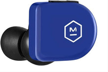 Load image into Gallery viewer, MASTER &amp; DYNAMIC MW07 GO True Wireless Earphones - Water Resistant Earbuds - Sport &amp; Travel Bluetooth, Lightweight in-Ear Headphones - Jet Black
