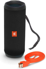 Load image into Gallery viewer, JBL Flip 4 Portable Waterproof Bluetooth Speaker - Pair - Black (Factory Renewed)
