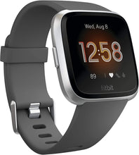 Load image into Gallery viewer, Fitbit Versa Lite Edition Smartwatch with S/L bands - White/Silver (Renewed)
