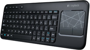 Logitech Wireless K400R 79 Key Slim Keyboard w/3.5" Touchpad & Nano Transceiver