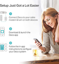 Load image into Gallery viewer, TP-Link Deco Powerline Hybrid Mesh WiFi System - Mesh WiFi + Powerline Through The Walls, Seamless Roaming, Homecare Support, Works with Alexa (Renewed)
