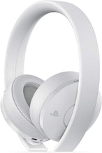 Load image into Gallery viewer, PlayStation Gold Wireless Headset White - PlayStation 4 (Renewed)
