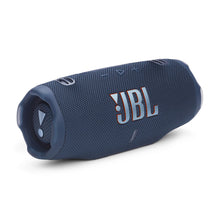 Load image into Gallery viewer, JBL Charge 6 - Portable Waterproof &amp; Drop-Proof Bluetooth Speaker, Bold JBL Pro Sound with AI Sound Boost, 28Hrs of Playtime, Built-in powerbank &amp; Comes with a Sturdy/Removable Carrying Strap (Black) (Renewed)
