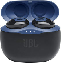 Load image into Gallery viewer, JBL Tune 125TWS True Wireless In-Ear Headphones - Pure Bass Sound, 32H Battery, Bluetooth, Fast Pair, Comfortable, Wireless Calls, Music, Native Voice Assistant (Blue)

