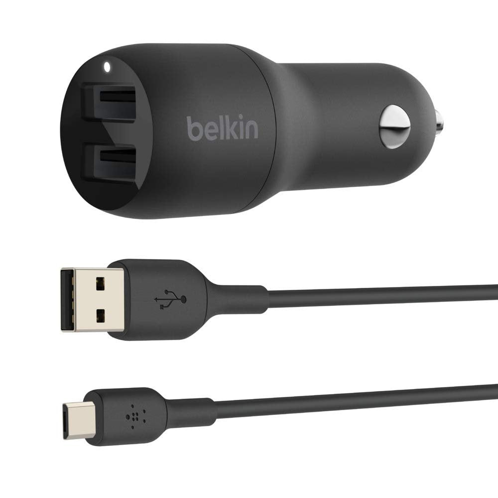 Belkin 24 Watt Dual USB Car Charger