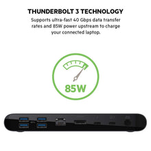 Load image into Gallery viewer, Belkin Thunderbolt 3 Dock Pro w/ Thunderbolt 3 Cable - USB-C Hub - USB-C Docking Station for MacOS &amp; Windows, Dual 4K @60Hz, 40Gbps Transfer Speed, 85W Upstream Charging, w/ Ethernet, SD &amp; Audio Ports
