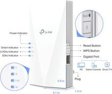 Load image into Gallery viewer, TP-Link RE700X Range Extender WiFi6 AX3000
