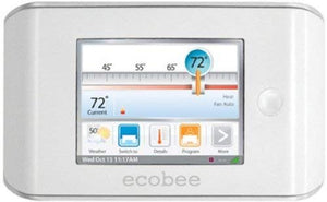 ecobee Smart Thermostat 4 Heat-2 Cool with Full Color Touch Screen