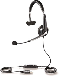 Jabra UC VOICE 550 Mono Corded Headset for Softphone (Renewed)