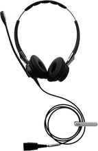 Load image into Gallery viewer, Jabra 2400 II QD Duo NC Wideband Wired Headset - Black

