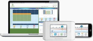 ecobee Smart Thermostat 4 Heat-2 Cool with Full Color Touch Screen