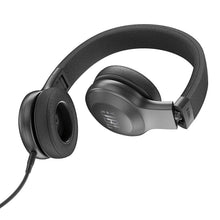 Load image into Gallery viewer, JBL JBLE35BLK On-Ear Headphones with Mic - Black
