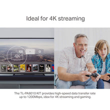 Load image into Gallery viewer, TP-Link AV1000 2-Ports Gigabit Powerline ethernet Adapter kit, Powerline speeds up to 1000 Mbps (TL-PA7020 KIT_V2)
