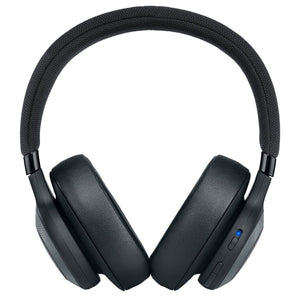 JBL E65BTNC Wireless Over-Ear Noise-Cancelling Headphones with Mic and One-Button Remote