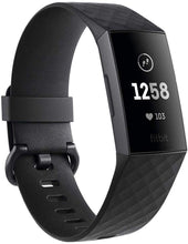 Load image into Gallery viewer, Fitbit Charge 3 Fitness Activity Tracker, Graphite/Black, one Size (no fitbit Warranty Support), 0.06 Pound
