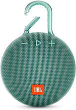 Load image into Gallery viewer, JBL Clip 3 Portable Bluetooth Waterproof Speaker - Teal (Renewed)
