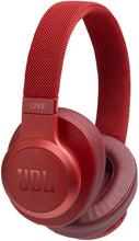 Load image into Gallery viewer, JB Live 500 BT, Around-Ear Wireless Headphone - Red (Renewed)
