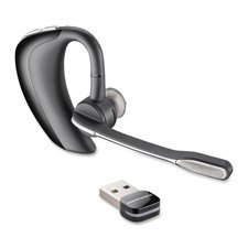 Headset, Mobile, Bluetooth, PC, USB, Black/Silver Qty:3