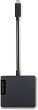 Load image into Gallery viewer, Lenovo USB-C Travel Hub, Black, 1, Model: 4X90M60789
