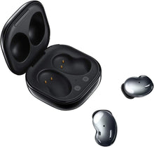 Load image into Gallery viewer, Samsung Galaxy Buds Live (ANC) Active Noise Cancelling TWS Open Type Wireless Bluetooth 5.0 Earbuds for iOS &amp; Android, 12mm Drivers, International Model - SM-R180 (Mystic Black) (Renewed)
