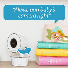 Load image into Gallery viewer, Project Nursery Smart Wi-Fi Baby Monitor, Alexa and Google Assistant Enabled with WiFi, Plays Lullabies, Sound and Motion Alerts, Two-Way Communication, Night Vision
