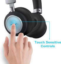 Load image into Gallery viewer, Noise Cancelling Headphones Large Ears, Wireless Noise Cancelling Headphones Bluetooth, Best Noise Cancelling Headphones with Microphone NC90 (90)
