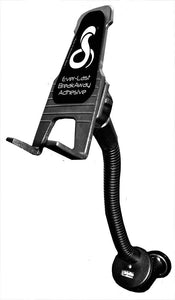 Cobra Universal Vehicle Flex Mount with 12V USB Charging Port for GPS and Portable Electronic