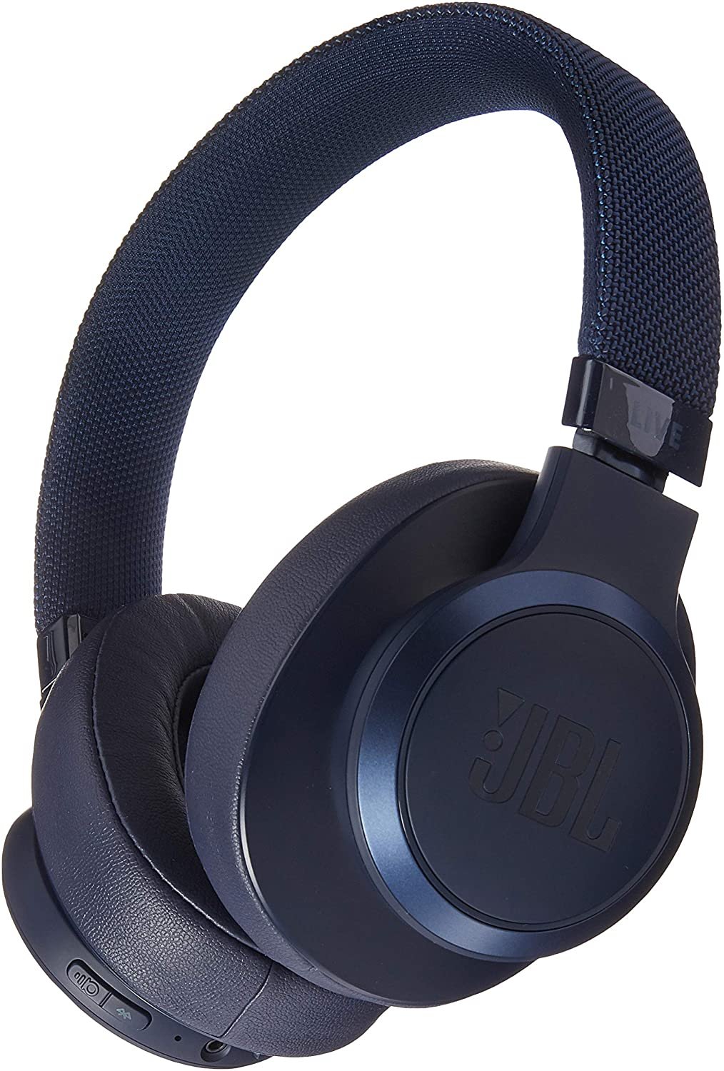 JB Live 500 BT, Around-Ear Wireless Headphone - Blue (Renewed)