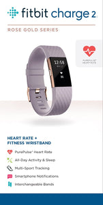 Fitbit Charge 2 Heart Rate + Fitness Wristband (Renewed)