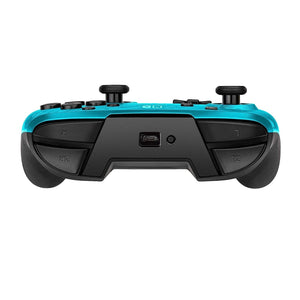 PDP Gaming Wireless Deluxe Controller Faceplate: Blue Camo - Nintendo Switch Faceoff (Renewed)