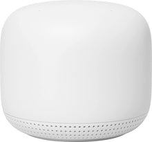 Load image into Gallery viewer, Google Nest WiFi AC1200 Add-on Point Range Extender - Snow (1600 sq ft Coverage)
