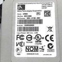 Load image into Gallery viewer, Zebra LP 2824 Printer 2824-21100-0001 W/New Adapter, power, USB cables &amp; Test Print
