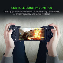 Load image into Gallery viewer, Razer Kishi Mobile Controller for iPhone iOS: Works with iPhone X, 11, 12, 13, and 13 Max - Includes 1 Month Xbox Game Pass Ultimate, xCloud, Stadia, Luna - Lightning Port Passthrough - MFi Certified (Renewed)
