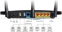 Load image into Gallery viewer, TP-LINK Archer C7 AC1750 Dual Band Wireless AC Gigabit Router, 2.4GHz 450Mbps+5Ghz 1300Mbps, 2 USB Port, IPv6, Guest Network (Renewed)
