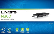 Load image into Gallery viewer, Linksys AE1200 Wireless-N USB Adapter

