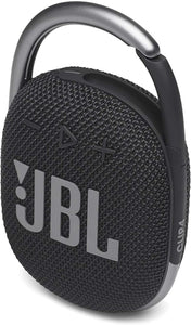 JBL Clip 4: Portable Speaker with Bluetooth, Built-in Battery, Waterproof and Dustproof Feature (Renewed)