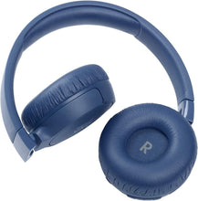 Load image into Gallery viewer, JBL Tune 660NC: Wireless On-Ear Headphones with Active Noise Cancellation - Blue (Renewed)
