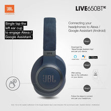 Load image into Gallery viewer, JBL Live 650 BT NC, Around-Ear Wireless Headphone with Noise Cancellation (Renewed)
