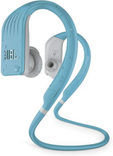 Load image into Gallery viewer, JBL ENDURANCE JUMP- Wireless heaphones, bluetooth sport earphones with microphone, Waterproof, up to 8 hours battery, charging case and quick charge, works with Android and Apple iOS (Teal)
