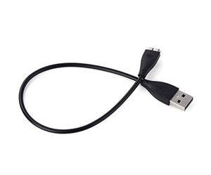 Charger Cable Black Replacement USB Charger Cable for Fitbit Charge HR Band