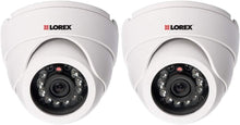 Load image into Gallery viewer, Lorex 2 pack CCTV cameras, 600TVL resolution, 50" Night Vision, indoor use only
