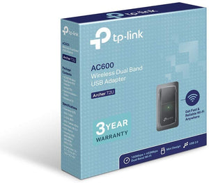 AC600 Dual Band Wireless USB Adapter(Certified Refurbished).