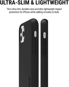 Incipio DualPro Dual Layer Case for Apple iPhone 11 Pro with Flexible Shock-Absorbing Drop-Protection - Black