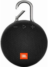 Load image into Gallery viewer, JBL CLIP 3 - BLACK - JBLCLIP3BLKAM (Renewed)
