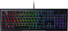 Load image into Gallery viewer, Razer Ornata Chroma Revolutionary Mecha-Membrane RGB Gaming Keyboard with Individually Backlit Mid-Height Keys Wrist Rest - Ergonomic Design (Certified Refurbished)
