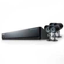 Load image into Gallery viewer, Samsung Security SDE-3004 4CH DVR with 4 Night Vision Cameras Included 500GB HDD
