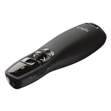 Load image into Gallery viewer, Logitech Wireless Presenter R400, Wireless Presentation Remote Clicker with 50 ft Red Laser Pointer 910-001356
